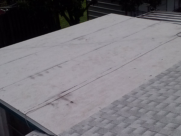 flat roof